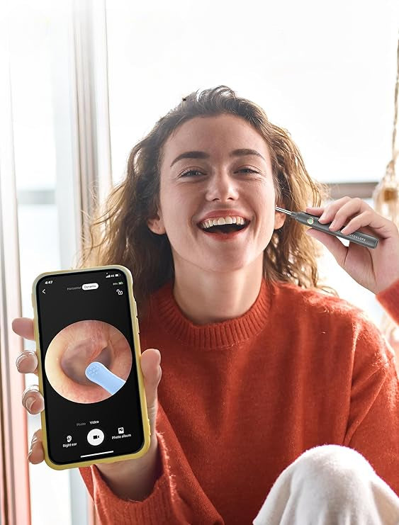 Smart Wireless ear picks with Camera