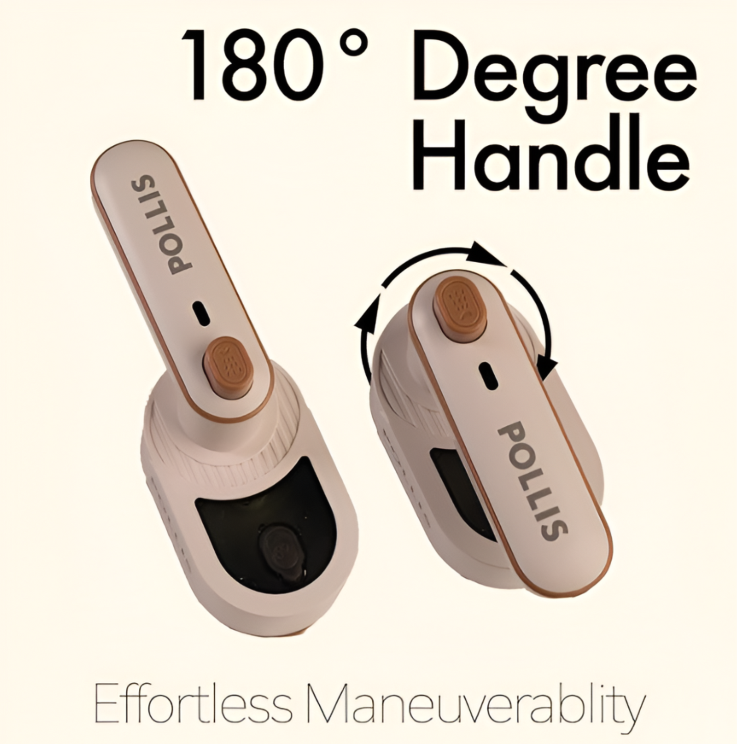 Steamer Plus White – Portable Travel Iron & Garment Steamer